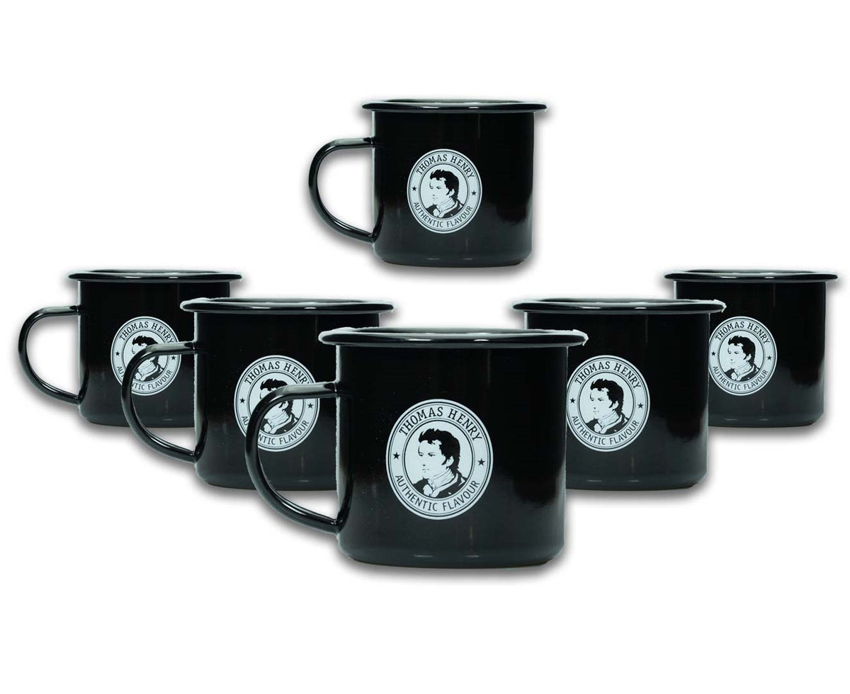 1x Thomas Henry Mixer Bicchiere in metallo nero Tazza – Vista 2
