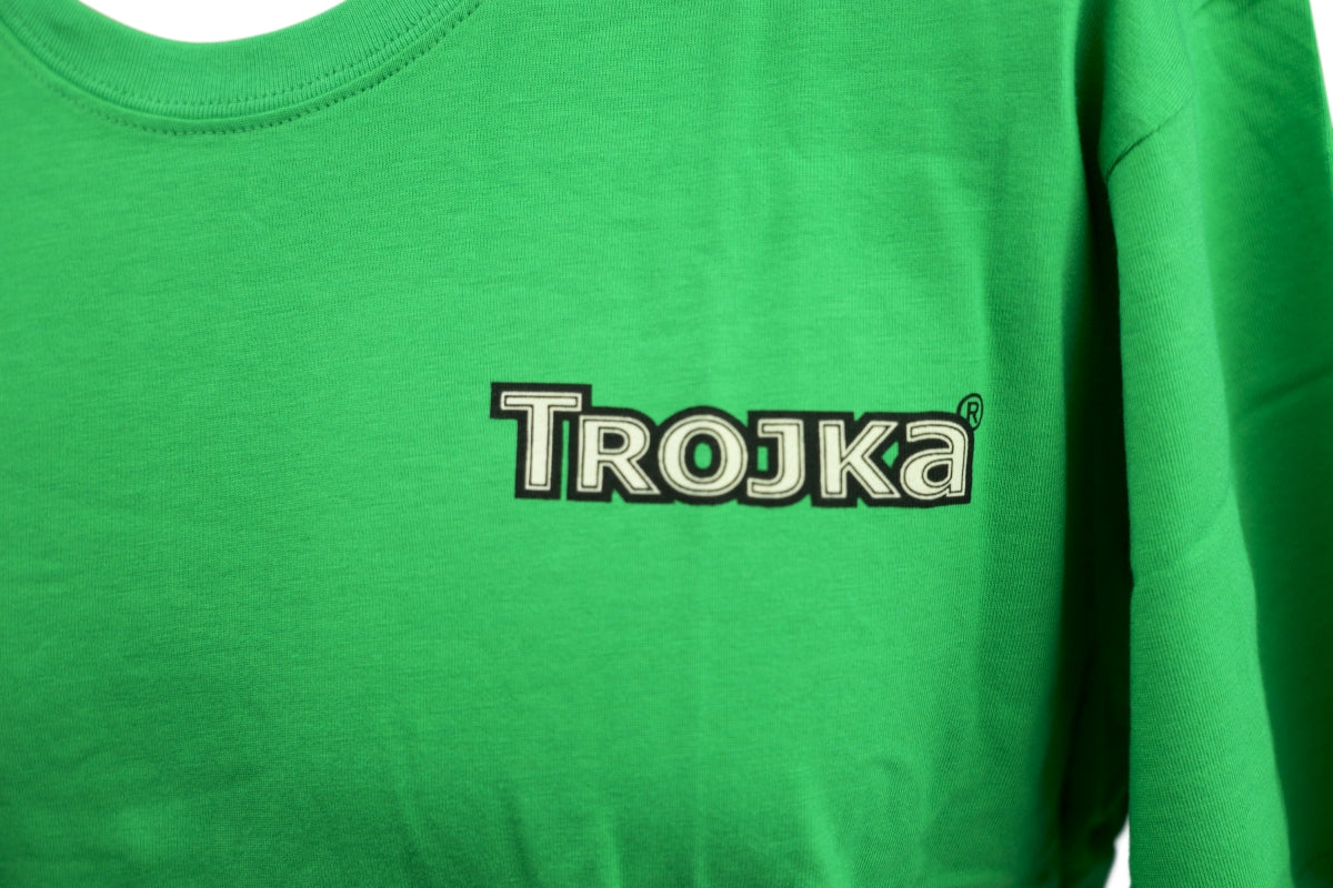 1 maglietta Trojka Vodka verde taglia L