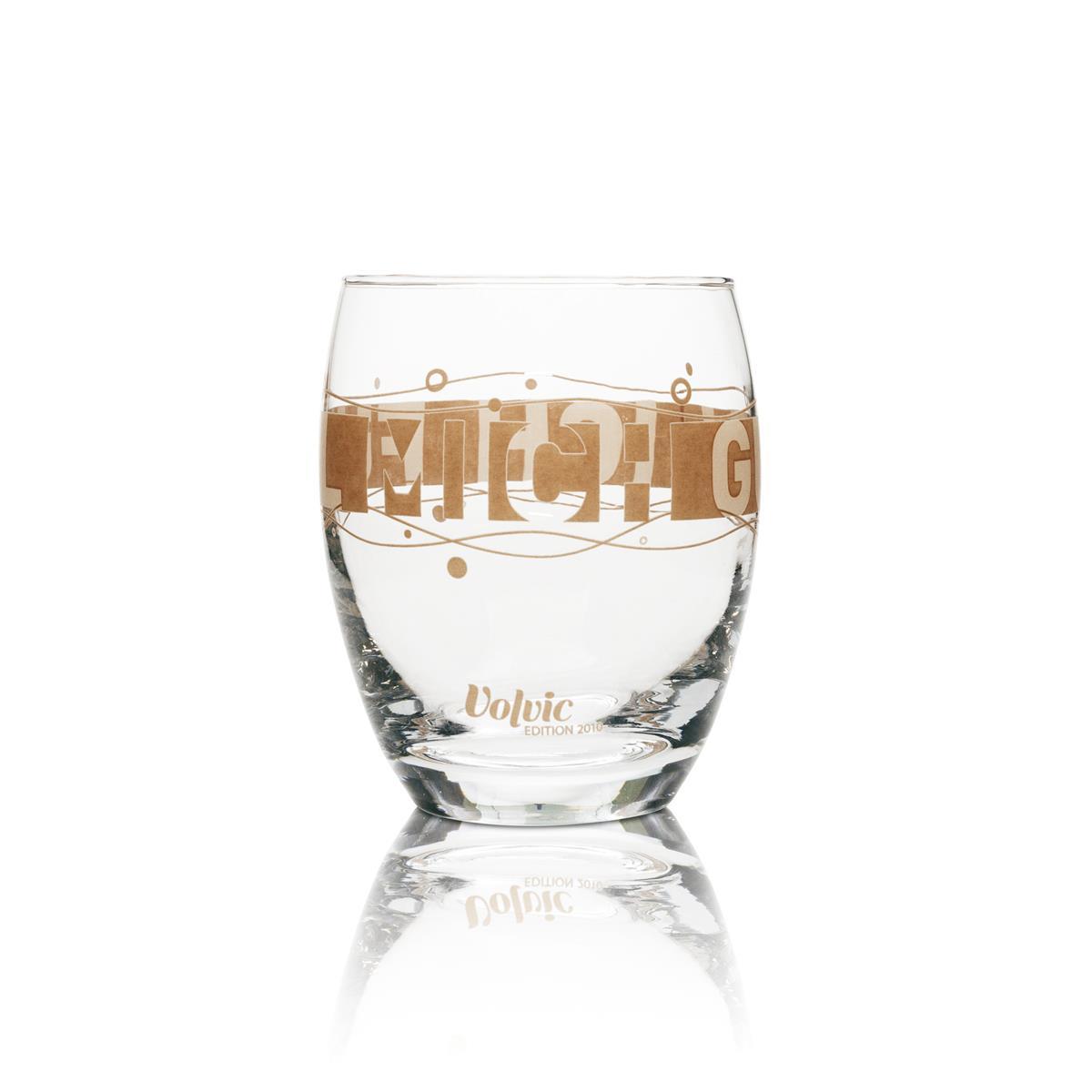 1x bicchiere Volvic Edition 2010 marrone – Vista 2