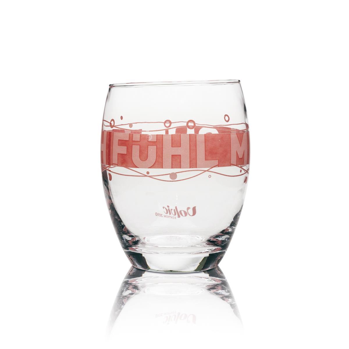 6x bicchieri Volvic Edition 2010 rosa – Vista 3