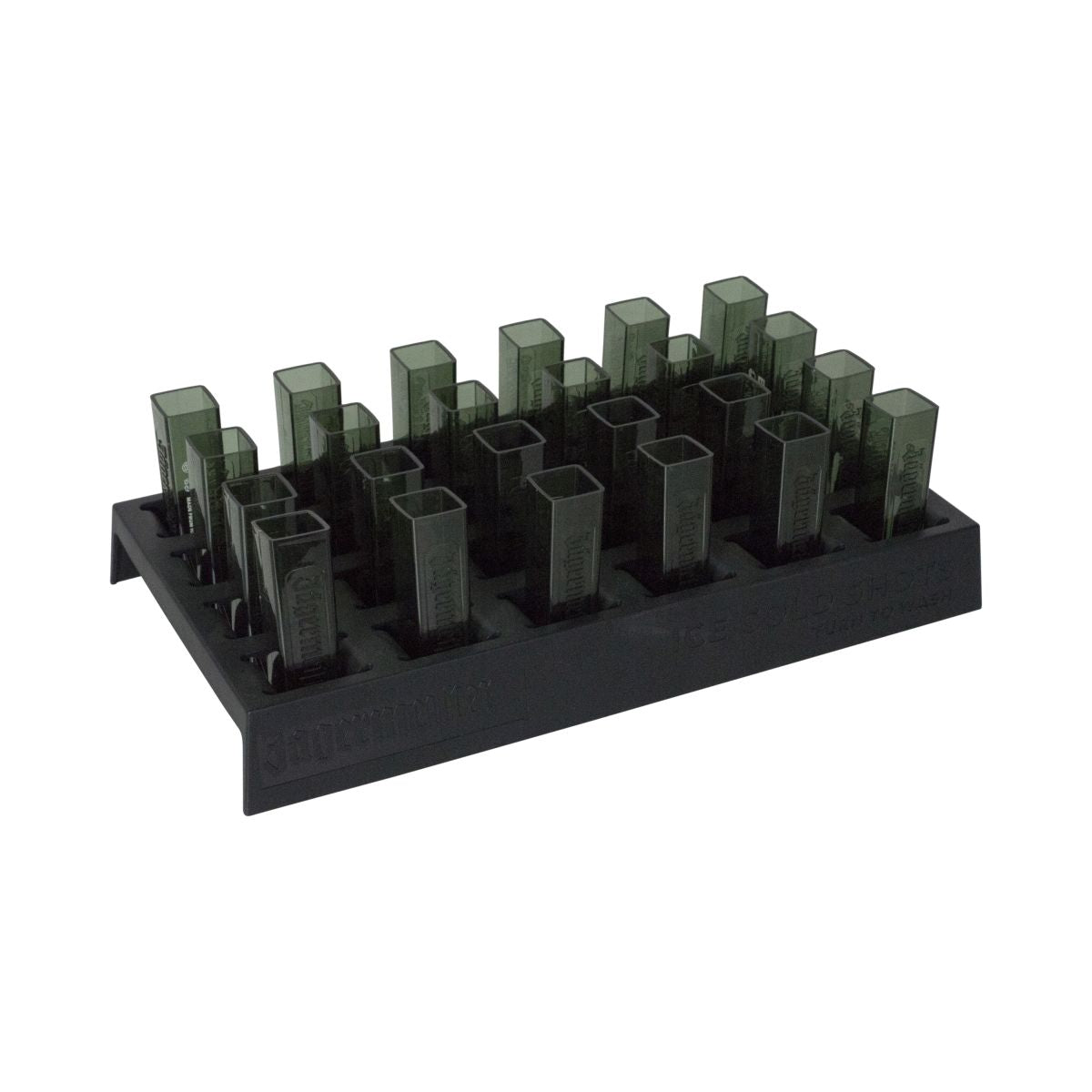 Set di 24 bicchierini Jägermeister con supporto 3 cl in plastica Tooter Rack Stamp