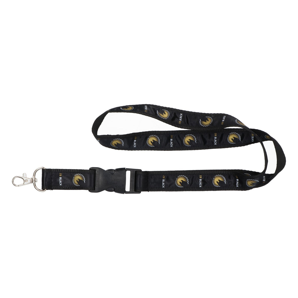 28 Black Energy Portachiavi Cordino Lanyard  Nero