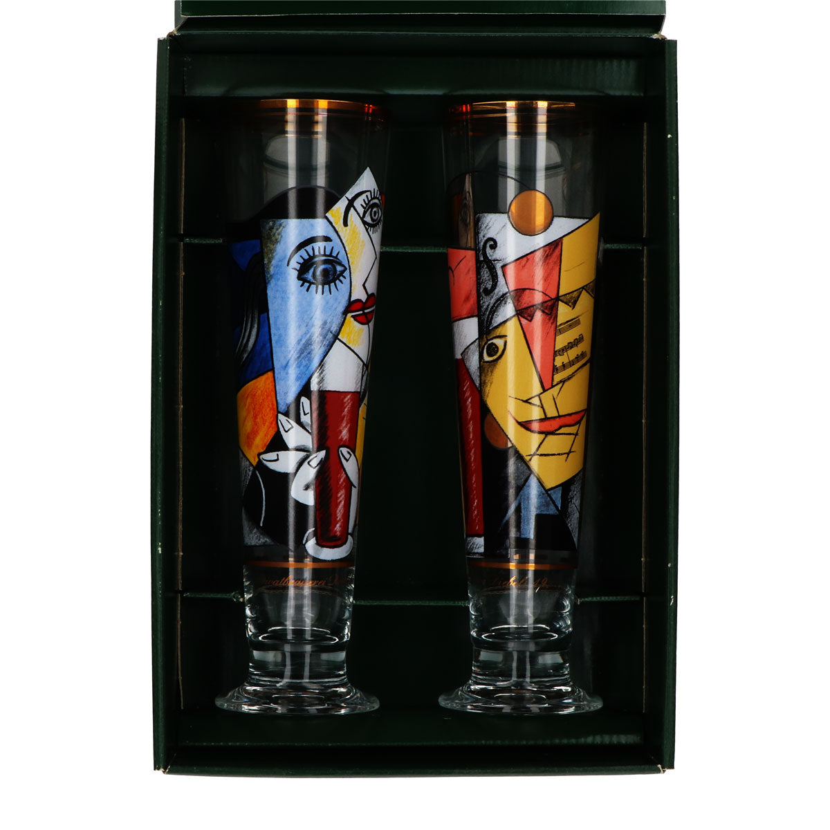 2x Diebels Bier Glas Scatola da collezione con 2 bicchieri speciali Art 1998 con scheda tecnica – Vista 4