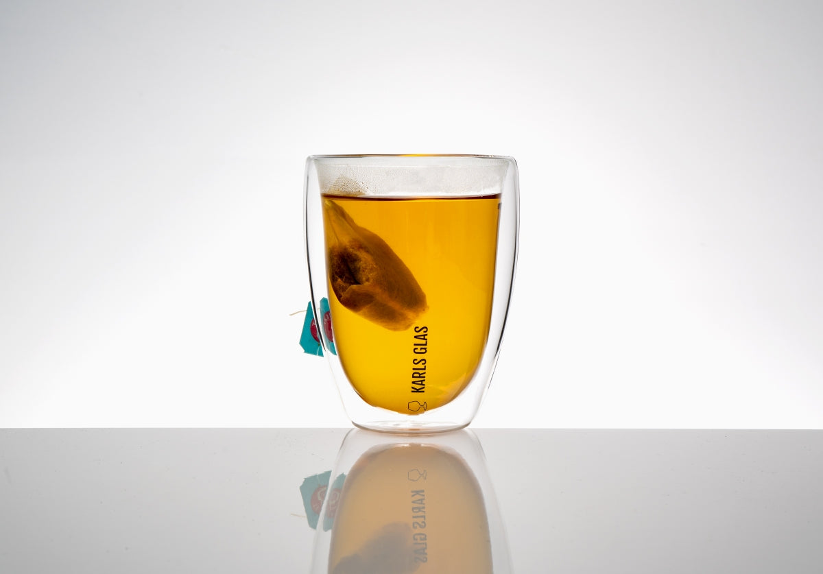 2 bicchieri a doppia parete in vetro termico da 0,35 l Latte Macchiato, caffè di alta qualità – Vista 2