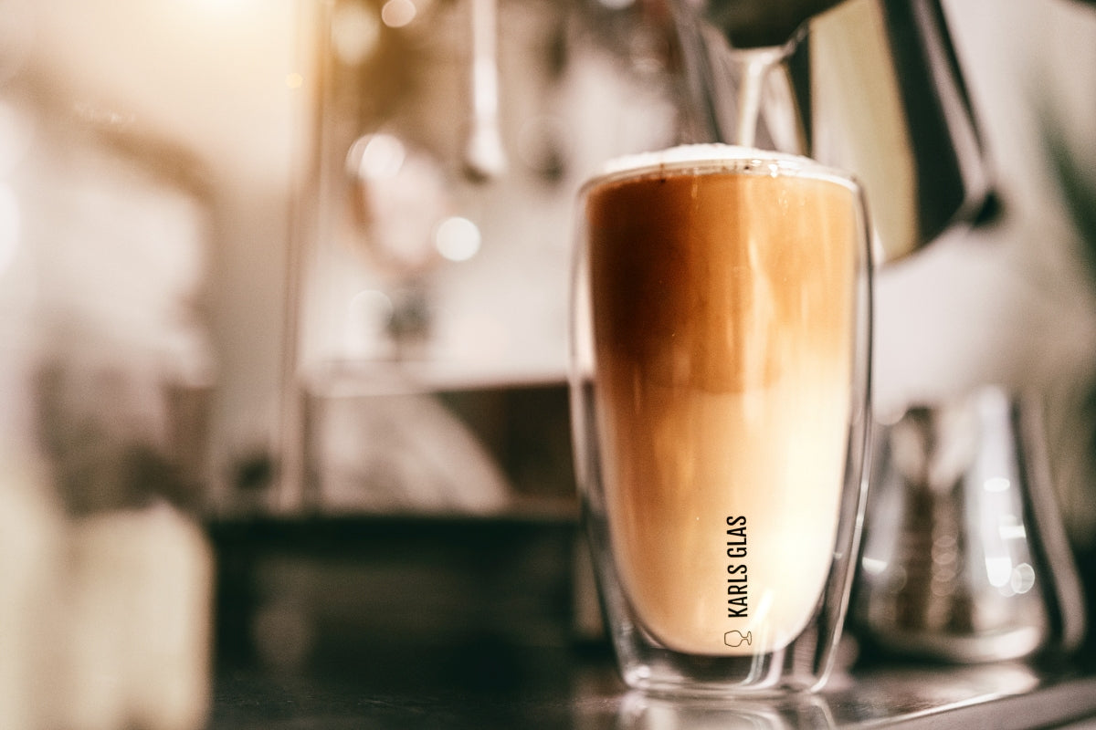 2 bicchieri a doppia parete in vetro termico da 0,45 l Latte Macchiato, caffè di alta qualità – Vista 11