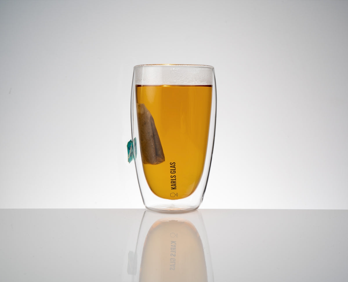 2 bicchieri a doppia parete in vetro termico da 0,45 l Latte Macchiato, caffè di alta qualità – Vista 2