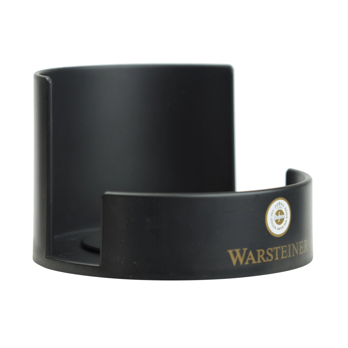 2x Warsteiner sottobicchieri in plastica nero con supporto per birra – Vista 2
