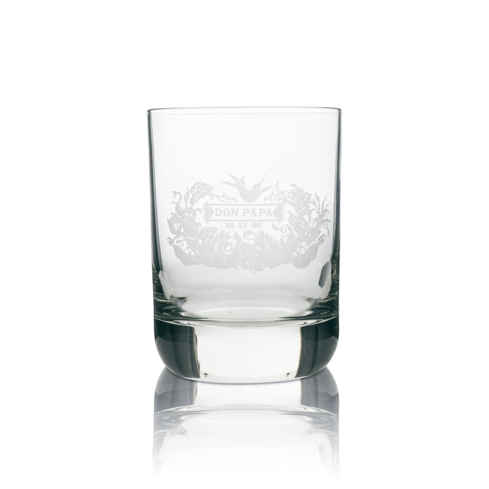 3 bicchieri tumbler Don Papa Rum
