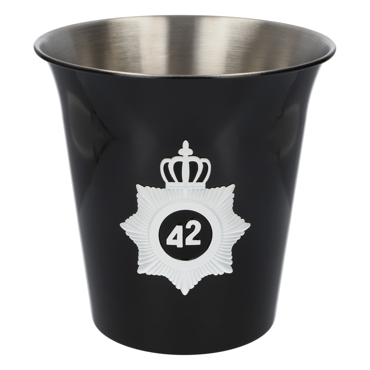 42Below Vodka - Raffreddatore per bottiglie con logo della Polizia Federale Australiana, nero