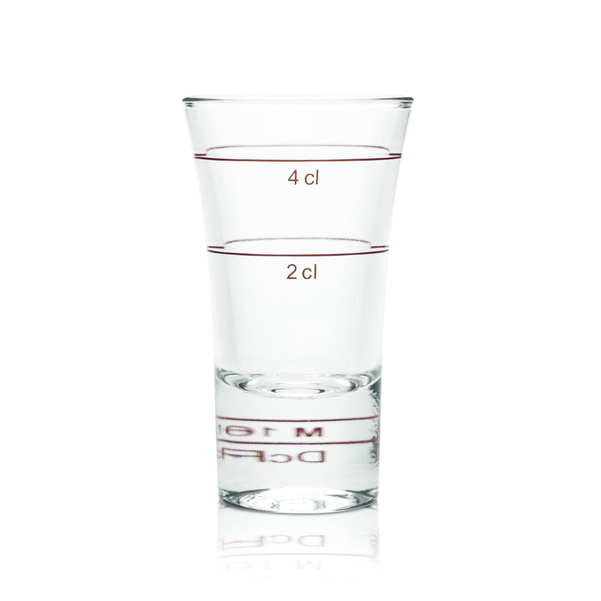 60 bicchieri da shot 4 cl Stamper Bicchieri corti Gastronomici Calibrati Borgonovo Grappa Senior – Vista 2