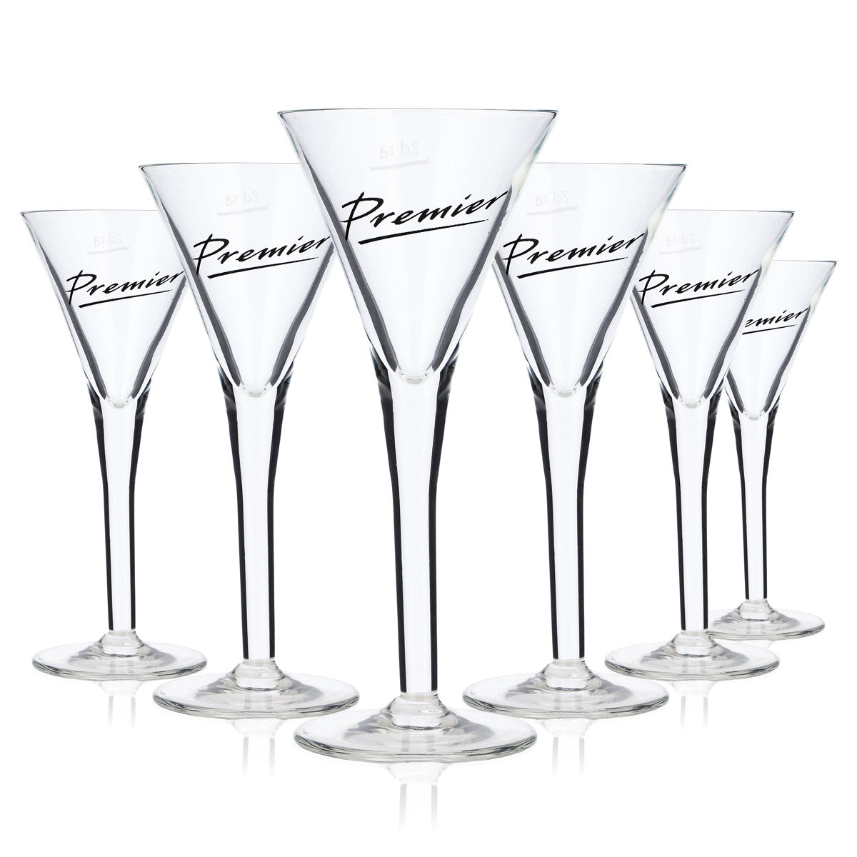 4 bicchieri da liquore Luigi Bormioli da 2 cl, modello Tiziano "Premier", in cristallo (set da 4)
