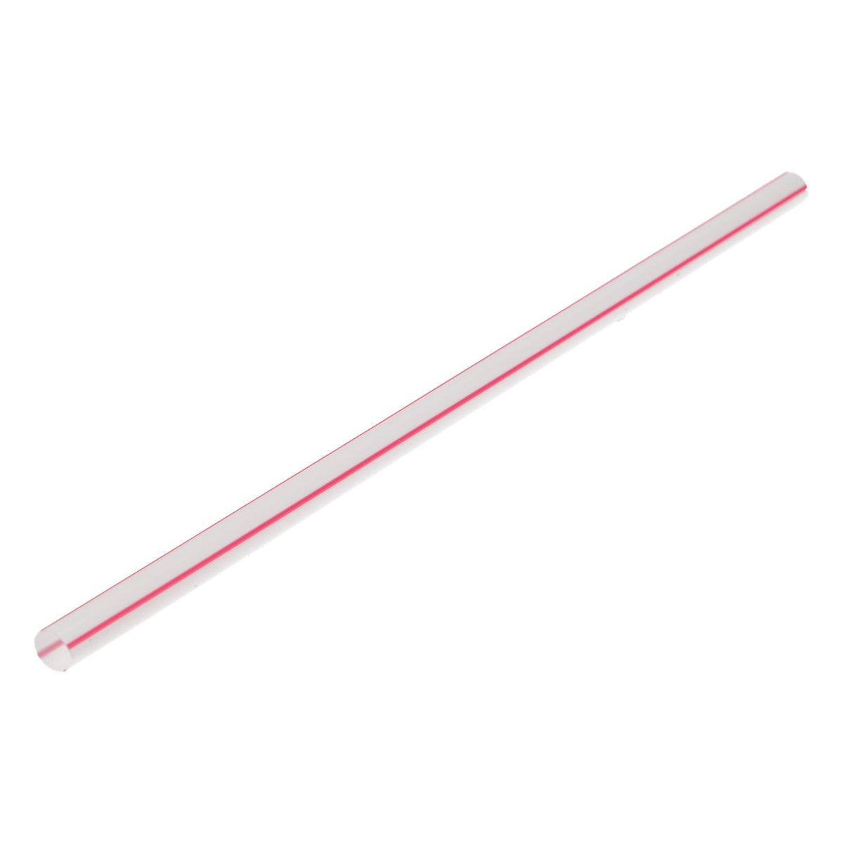 500x cannucce Cannuccia Cannucce Plastica Bianco/Rosso Monouso Plastica – Vista 3