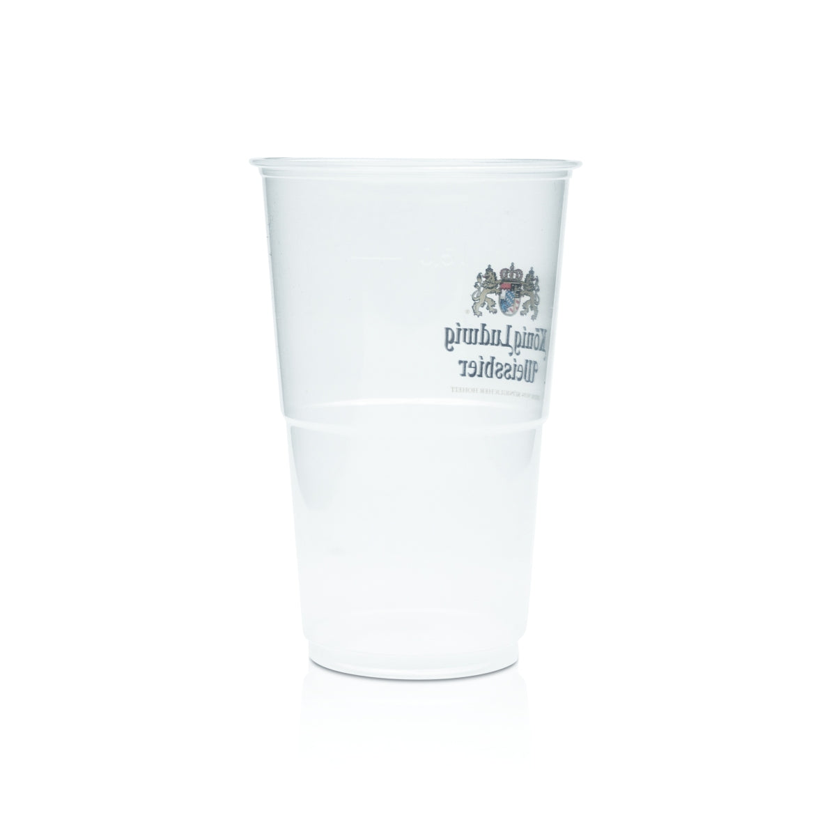 50 bicchieri usa e getta König Ludwig Bier da 0,5 l, bicchieri da festival in plastica – Vista 4