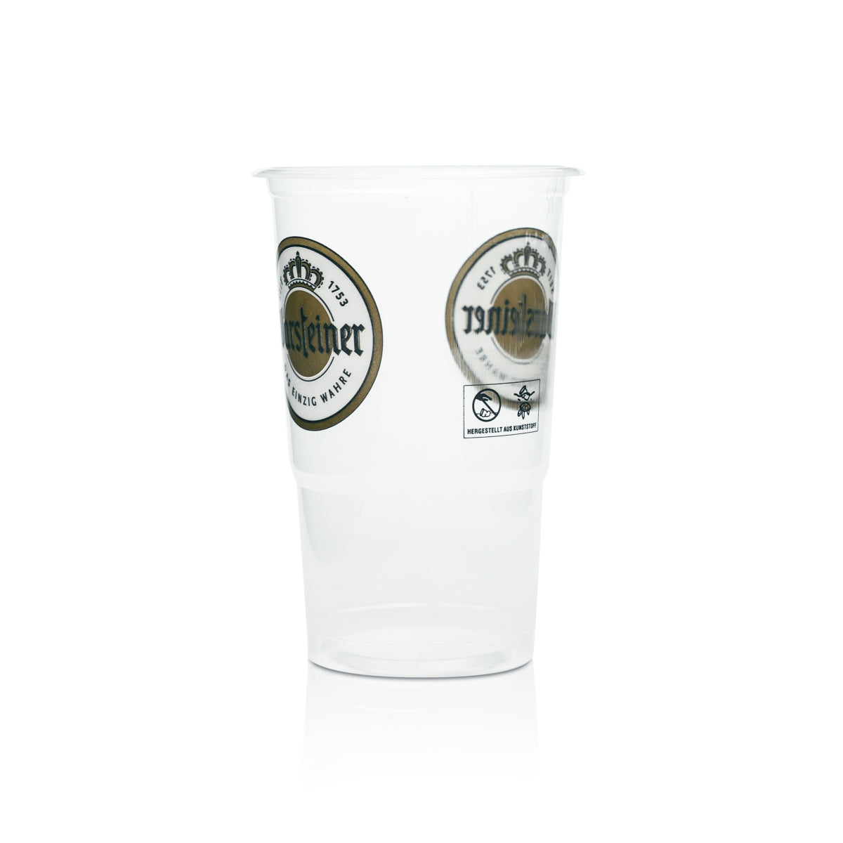 50 bicchieri monouso Warsteiner da 0,2 l per festival, in plastica – Vista 3