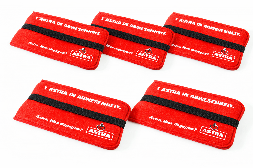 5x Astra Birra Custodia per cellulare Custodia protettiva Cover per cellulare "Labertasche"