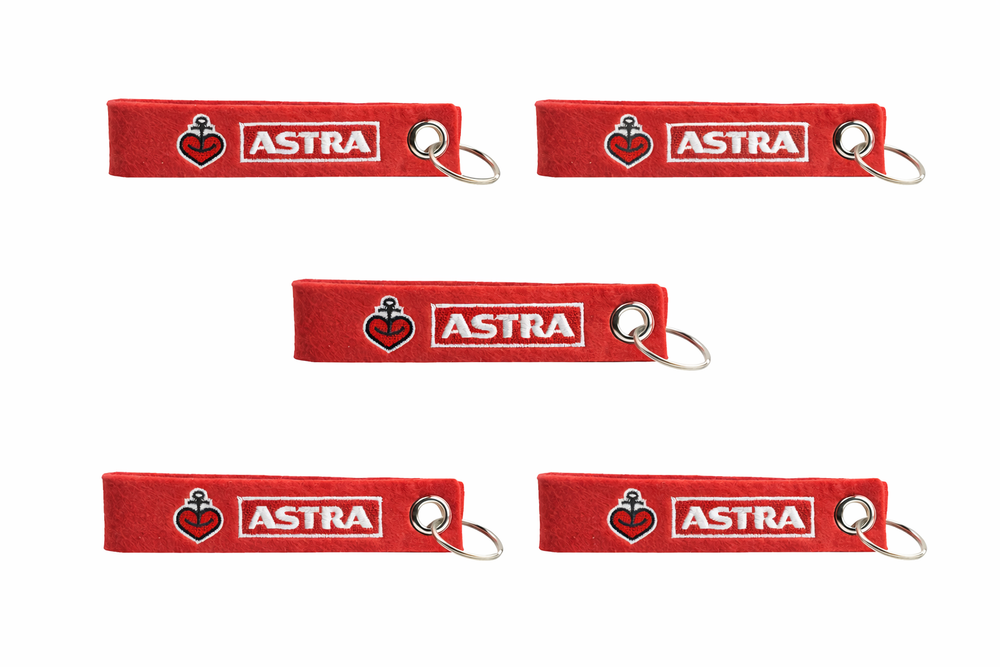 5x Astra portachiavi Accessorio Nastro in feltro Anello Gioiello Decorazione Portachiavi Auto Casa