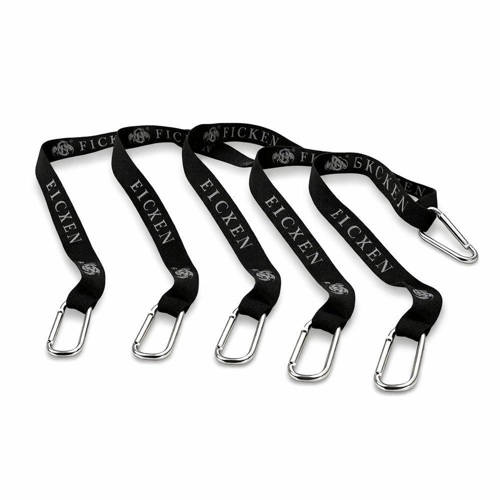 5x Ficken Cordino portachiavi Portachiavi Ciondolo Catena Moschettone Anello