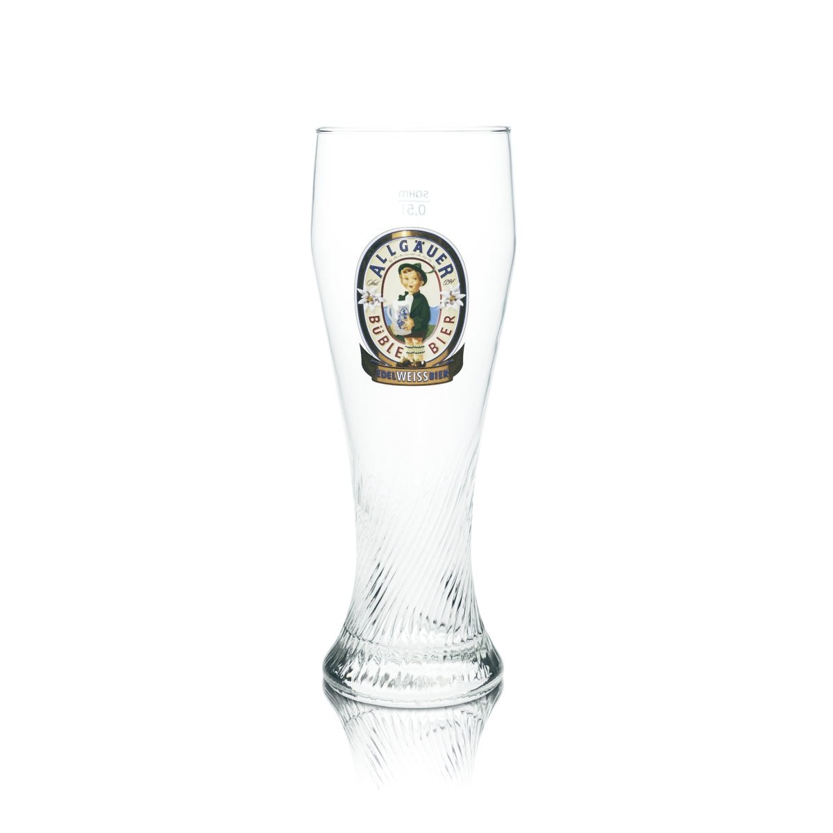 6 bicchieri da birra Allgäuer Büble Weizen 0,5 l Sahm nuovi – Vista 2