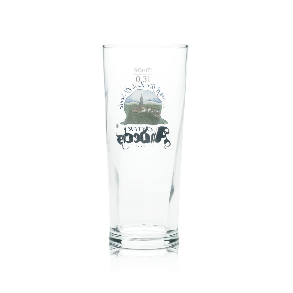 6 bicchieri da birra Andechs 0,3 l con logo Sahm nuovo – Vista 4
