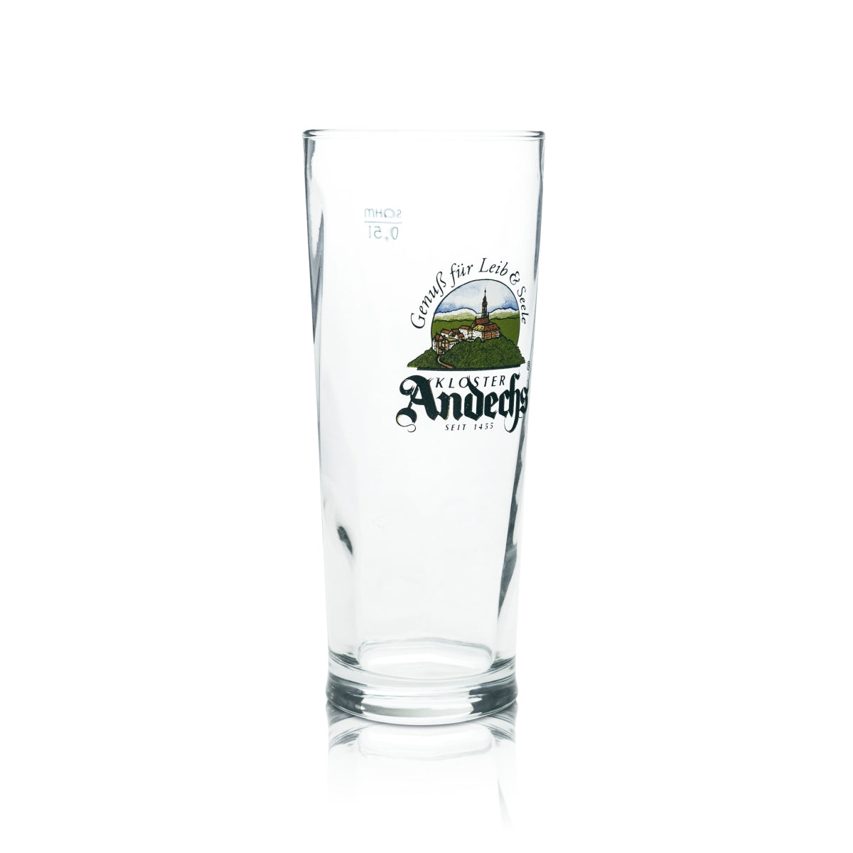 6 bicchieri da birra Andechs 0,5 l con logo Sahm nuovo – Vista 3