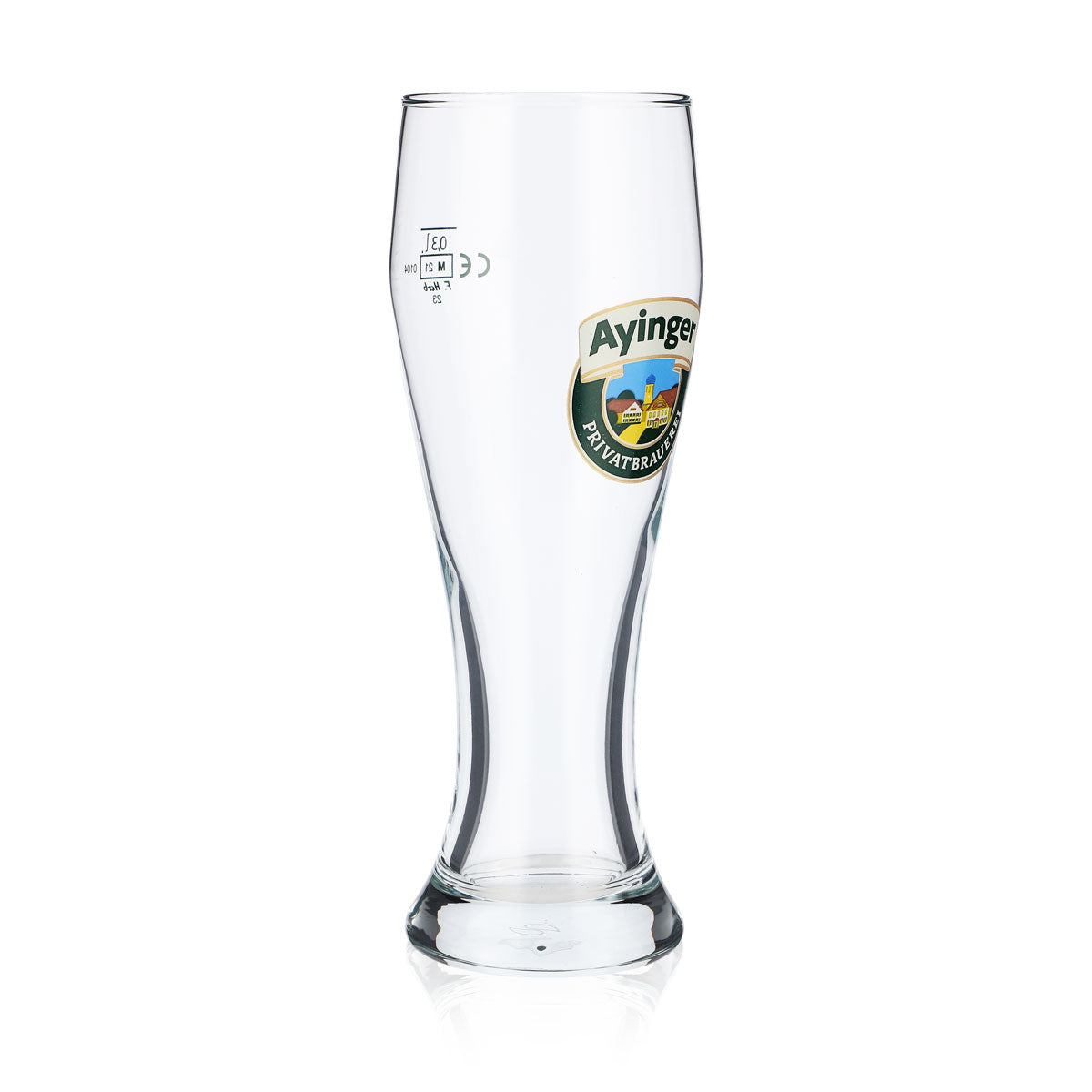 6 bicchieri da birra Ayinger da 0,3 l (bicchiere da birra bianca)    nuovi – Vista 3