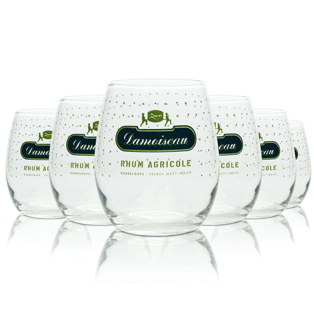 6 bicchieri da rum Damoiseau 0,3 l tumbler "Aura" nuovi