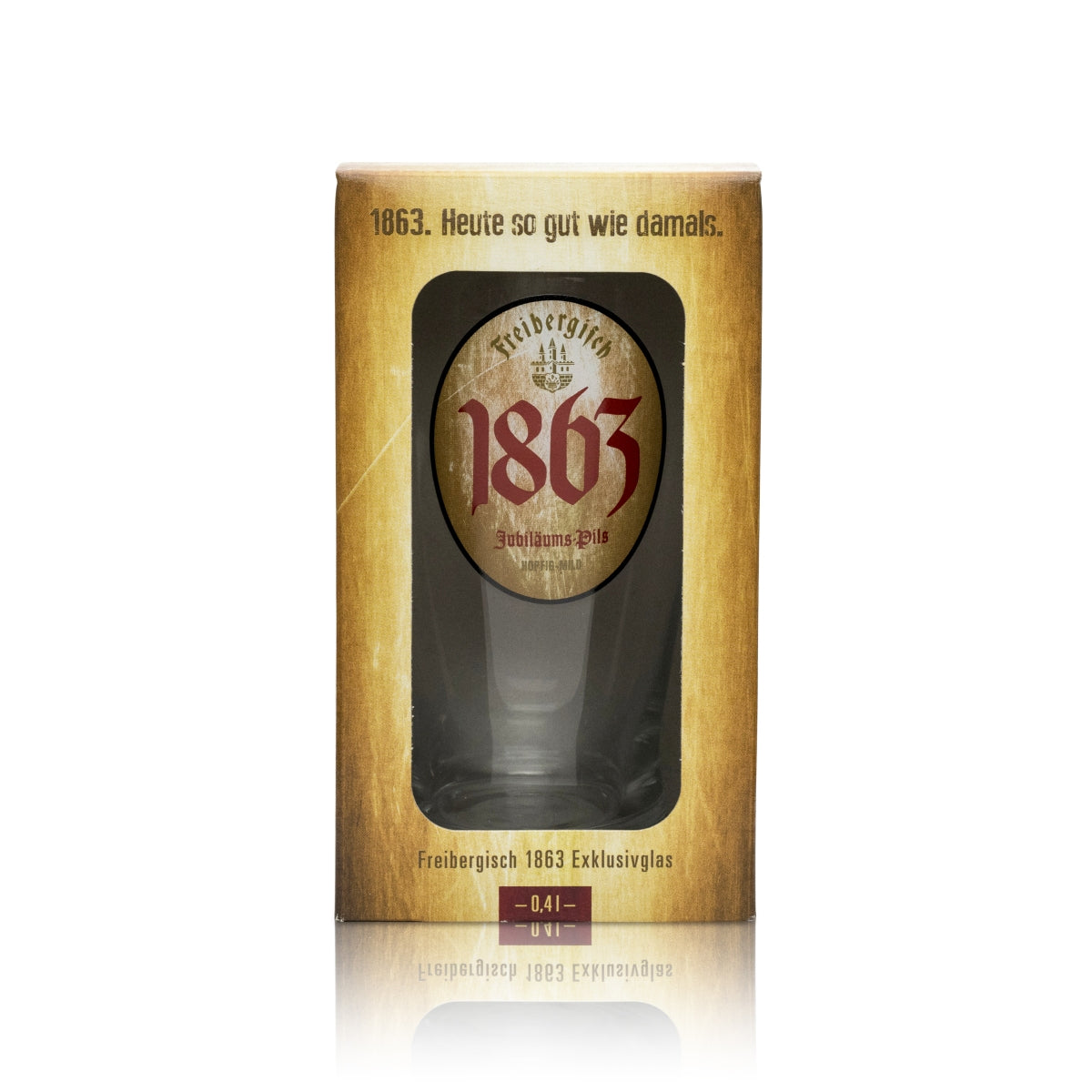 6 bicchieri da birra Freiberger "Jubiläums Pils 1863" da 0,4 l – Vista 4