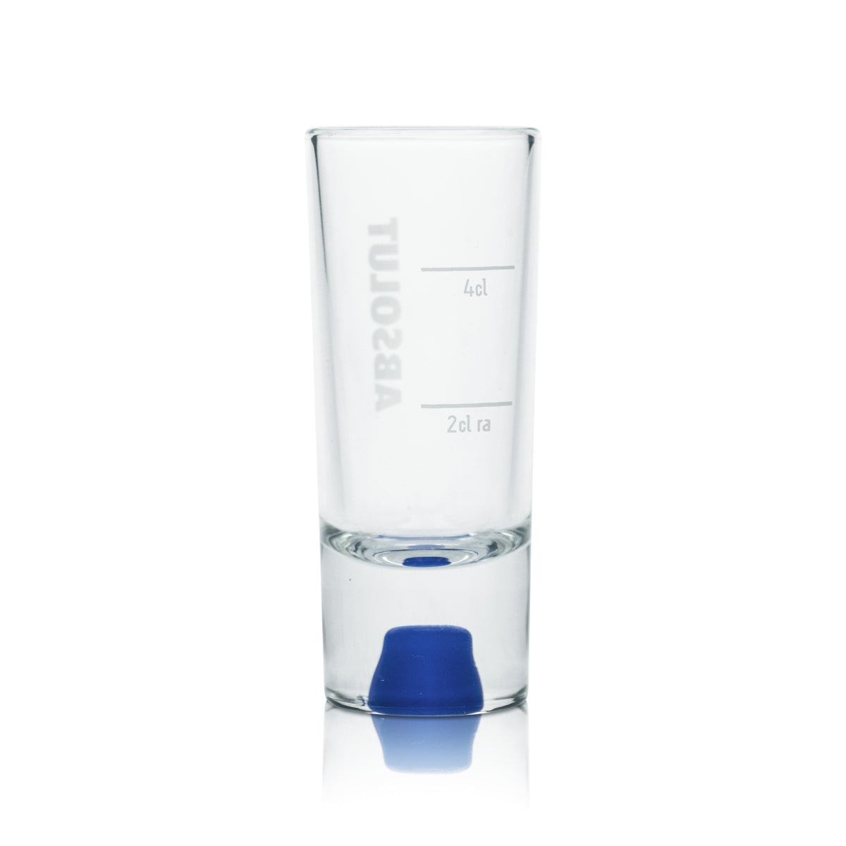 6 bicchieri da shot in vetro Absolut da 4 cl 40 ml Stamper Short Vodka calibrati per uso gastronomico – Vista 3