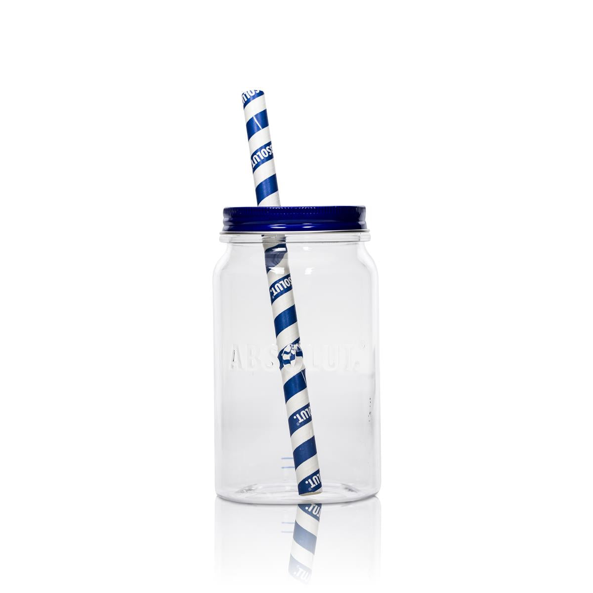 6 bicchieri in plastica Absolut Vodka con coperchio – Vista 2