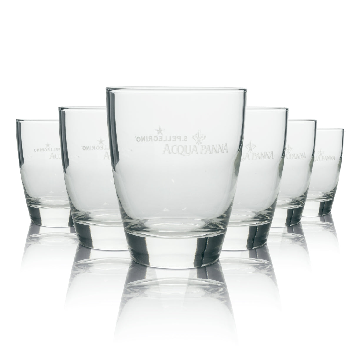 6 bicchieri Acqua Panna San Pellegrino Tumbler 270 ml Ritzenhoff
