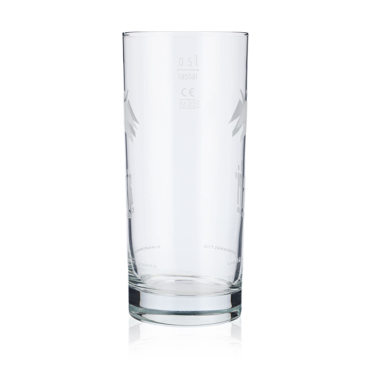 6x Afri Cola Softdrink Bicchiere 0,5l Bicchieri da cola Bicchiere da limonata Logo bianco – Vista 5