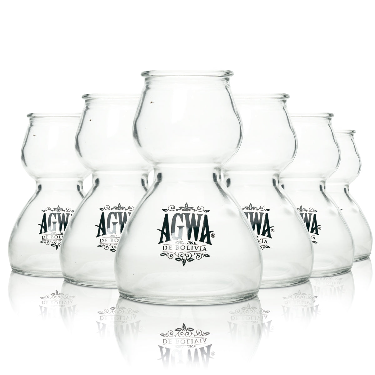 6 bicchieri Agwa de Bolivia 0,3 l Babco Long Bomb Caraffa Longdrink RAR