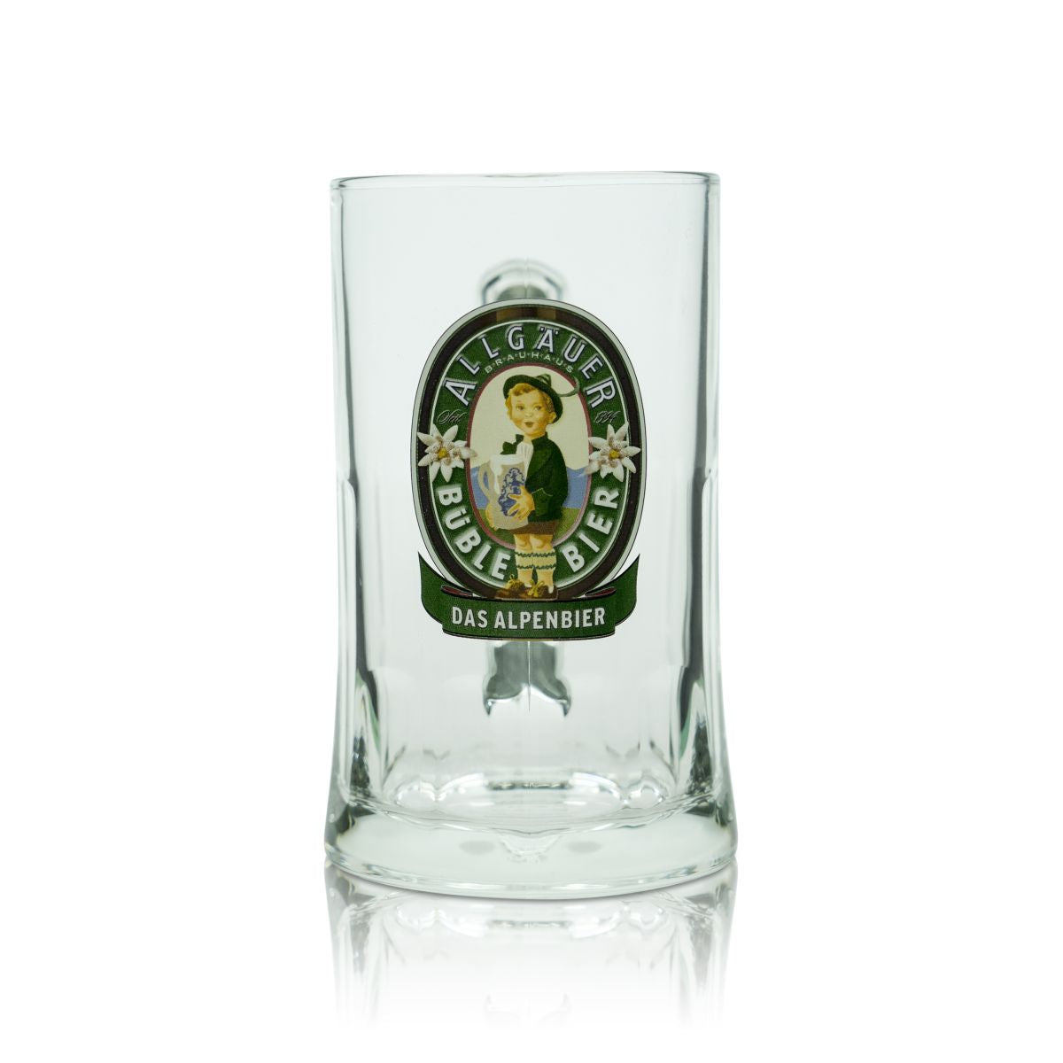 6 bicchieri da birra Allgäuer Büble da 0,5 l  Bicchieri con manico Humpen Seidel Brauerei – Vista 2