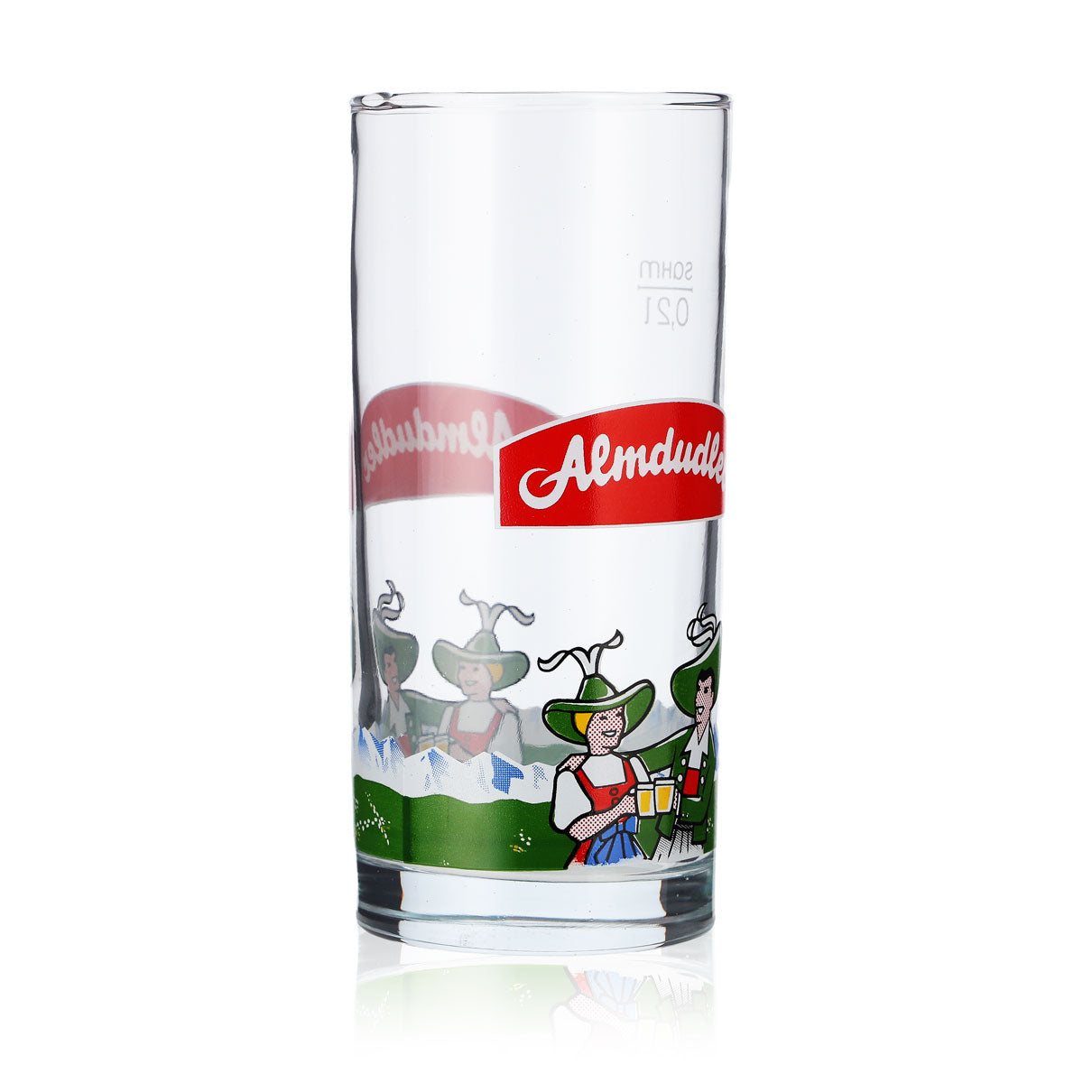 6 bicchieri per bevande analcoliche Almdudler Bicchieri Limoglas 0,2 l Tazza Sahm – Vista 3