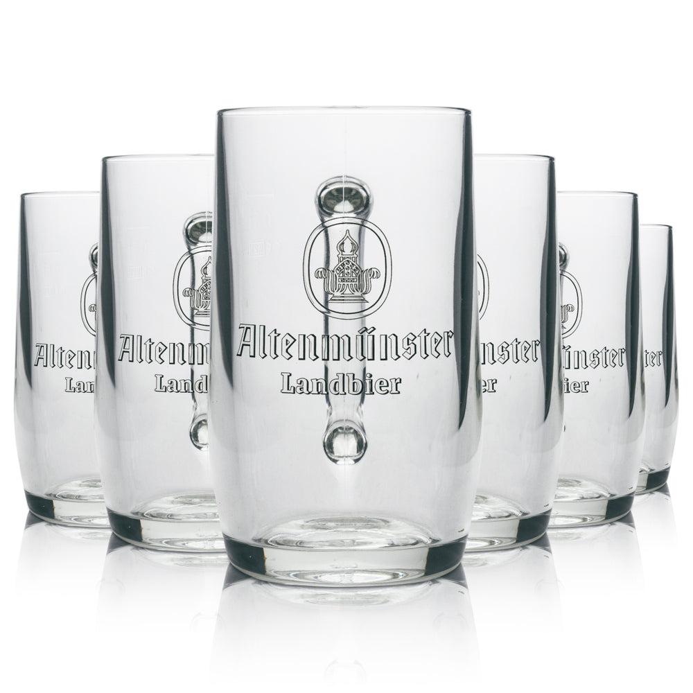 6 bicchieri da birra Altenmünster confezionati singolarmente 0,5 l Sahm