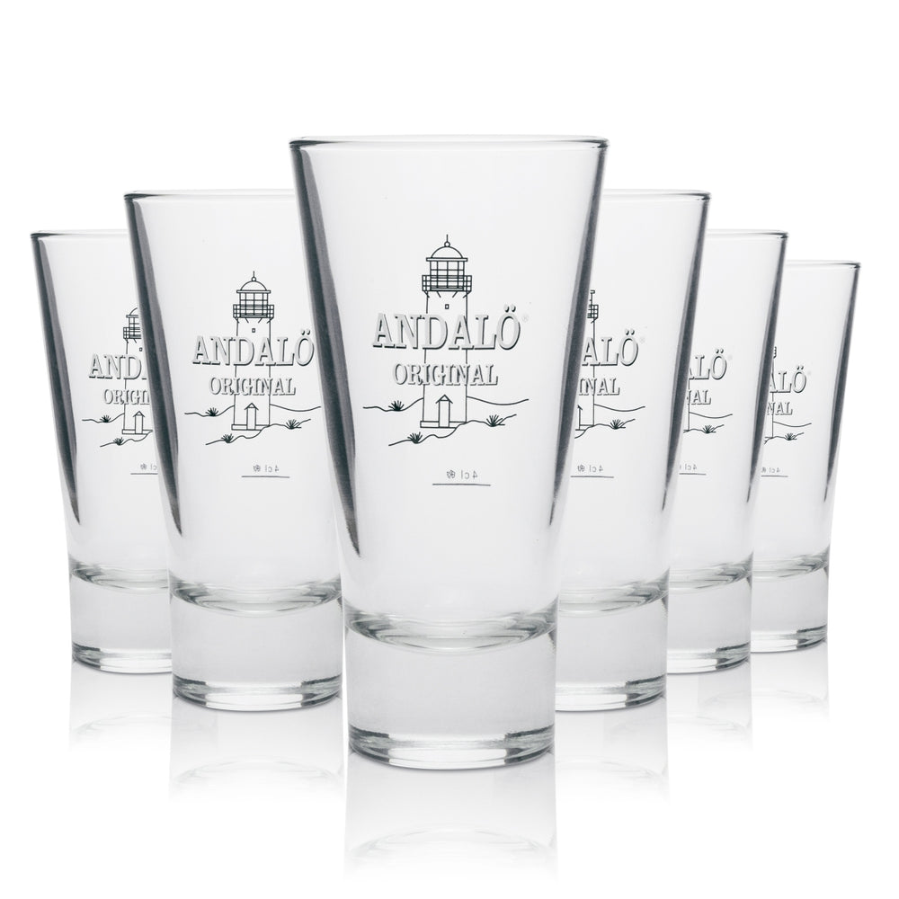 6 bicchieri Andalö 0,23 l bicchiere long drink forma a V cocktail aperitivo Eckenförde set di bicchieri