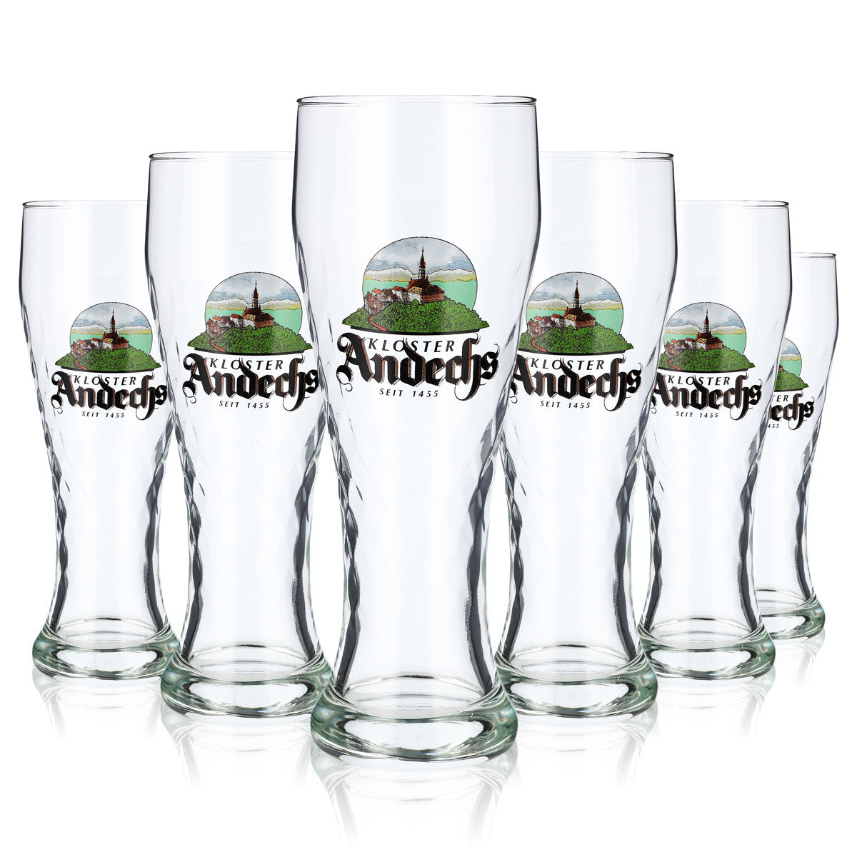 6 bicchieri da birra Andechs da 0,3 l Bicchieri da birra Bicchieri da birra bianca Bicchieri da birra bianca – Vista 5