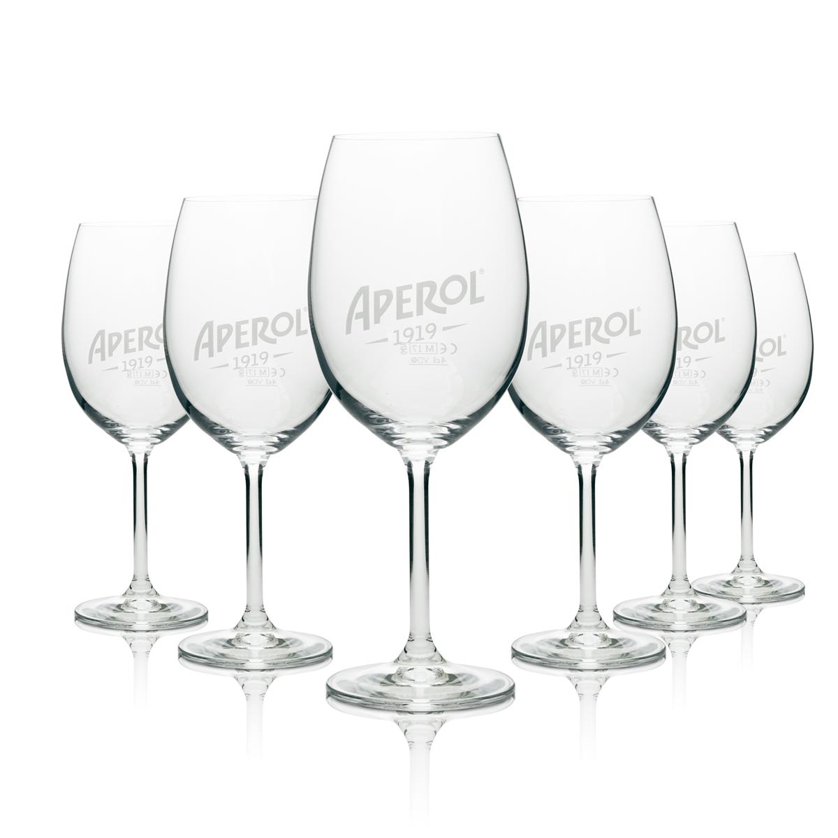 6 bicchieri da aperitivo Aperol Aperol 1909