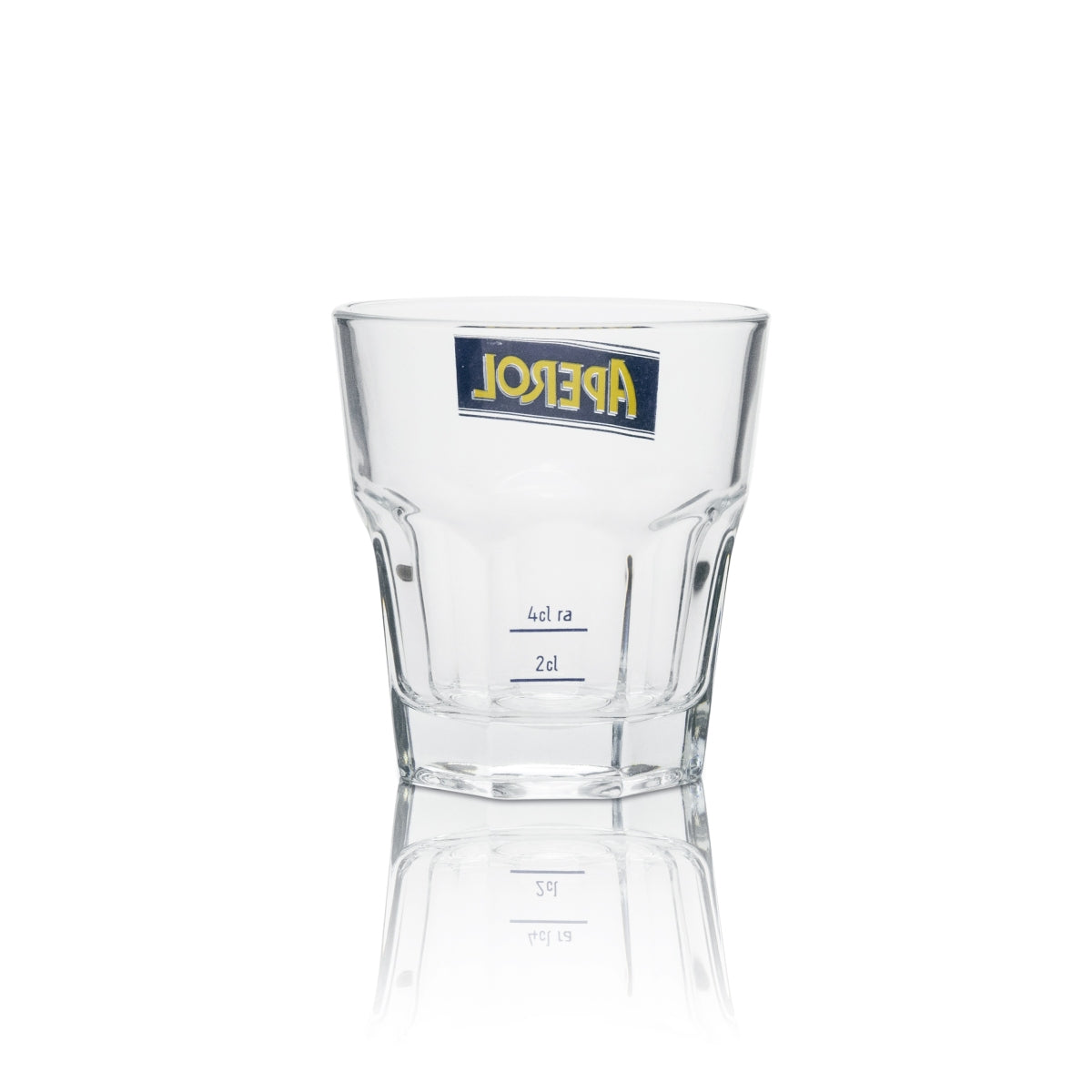 6 bicchieri tumbler per liquore Aperol con nuovo logo – Vista 3