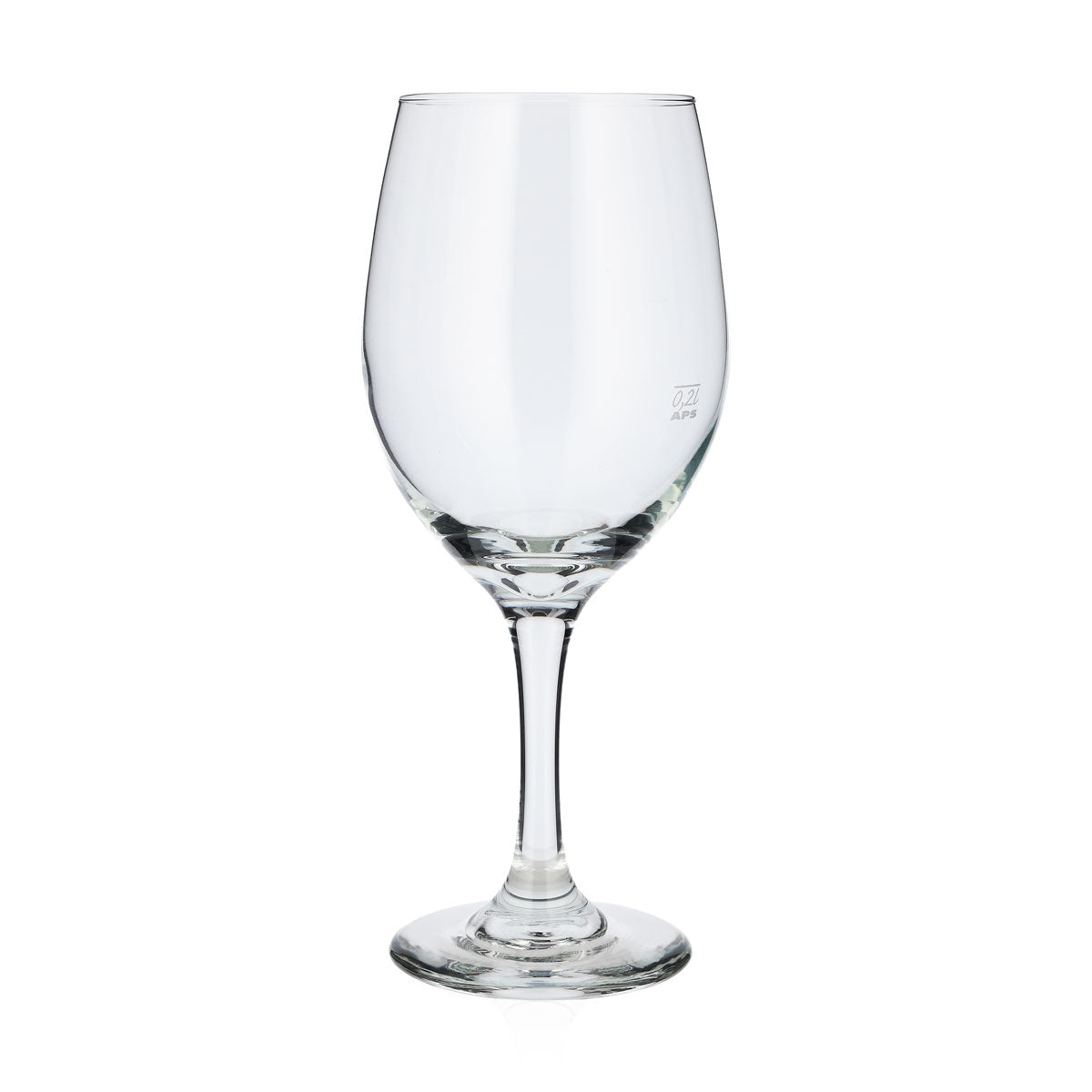 6 bicchieri in vetro APS da 0,2 l: bicchiere da vino rosso, bicchiere da vino bianco, calice da vino (set da 6) – Vista 3