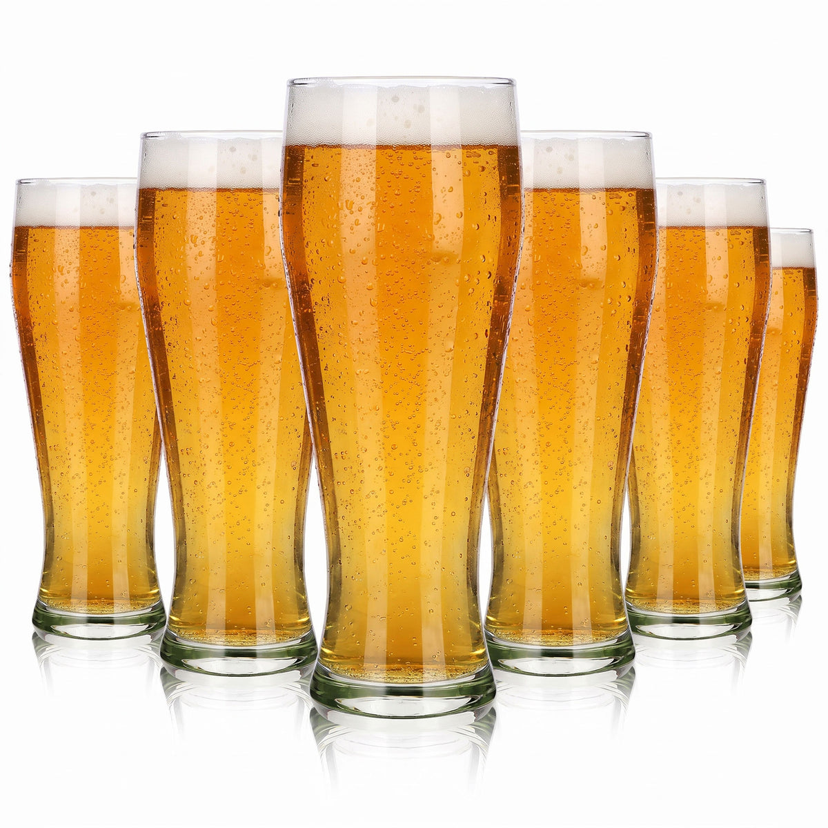 6 bicchieri da birra Arcoroc da 0,5 l, bicchieri da birra Weizen Bayern Willi (set da 6)