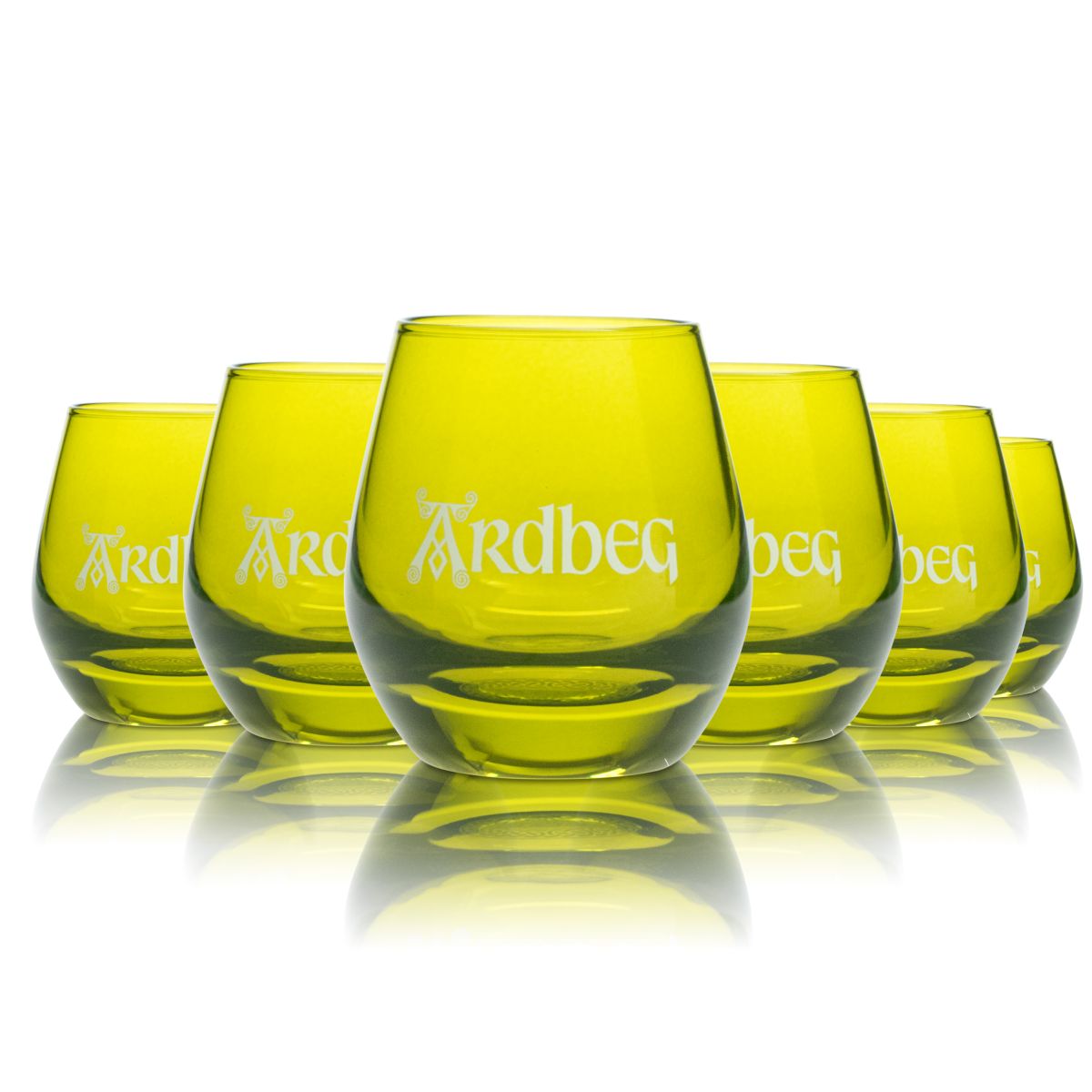 6 bicchieri Ardbeg 6 cl Mini tumbler Bicchierini da whisky Set di bicchieri da liquore