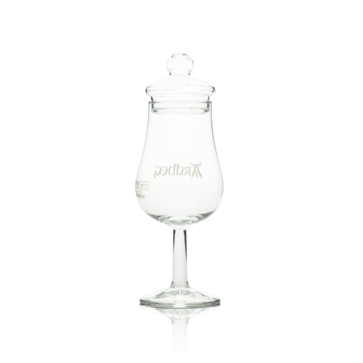 6 bicchieri da degustazione Ardbeg Whisky 4 cl con coperchio e logo bianco Urban Bar – Vista 3