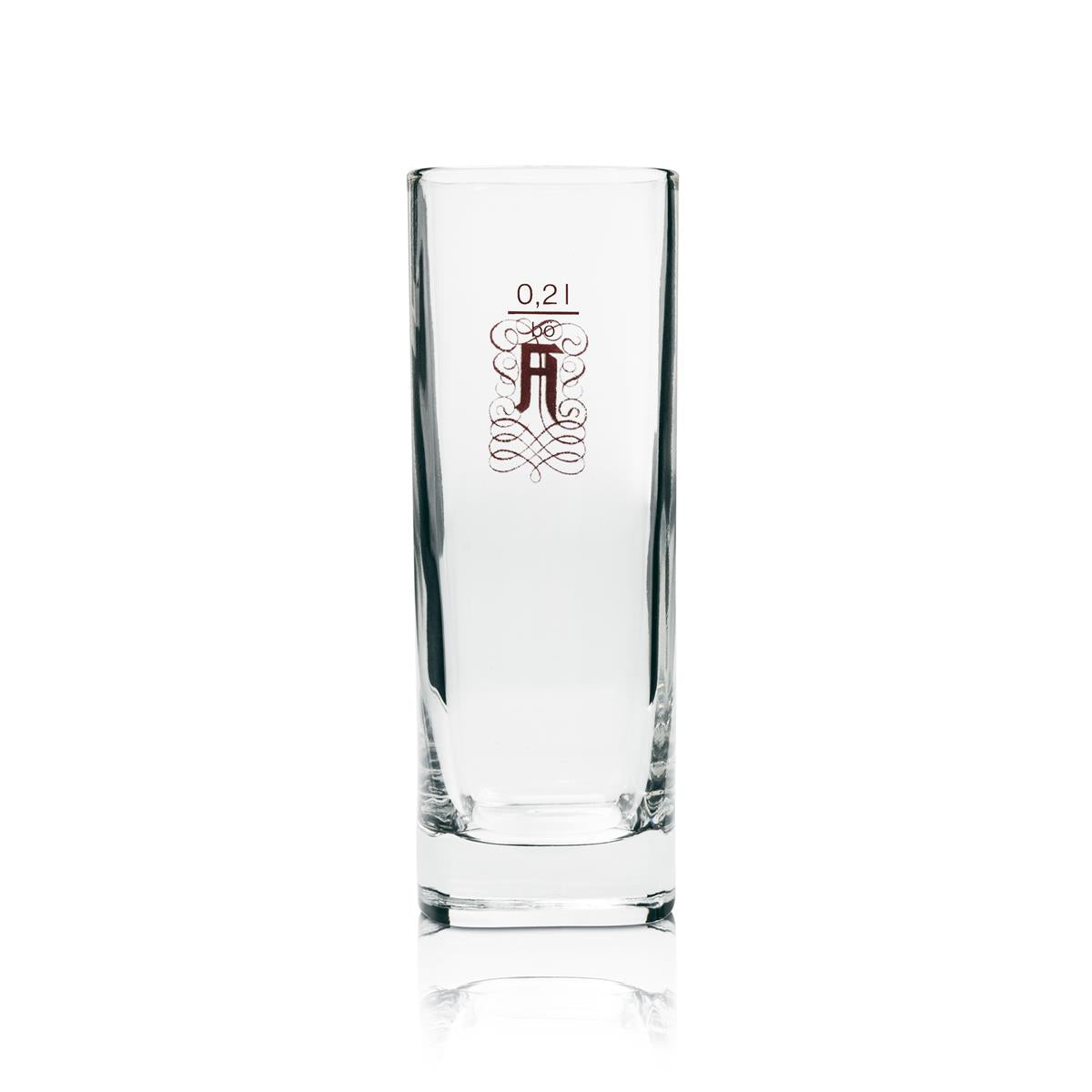 6 bicchieri Asbach Uralt Longdrink versione vecchia squadrata – Vista 3
