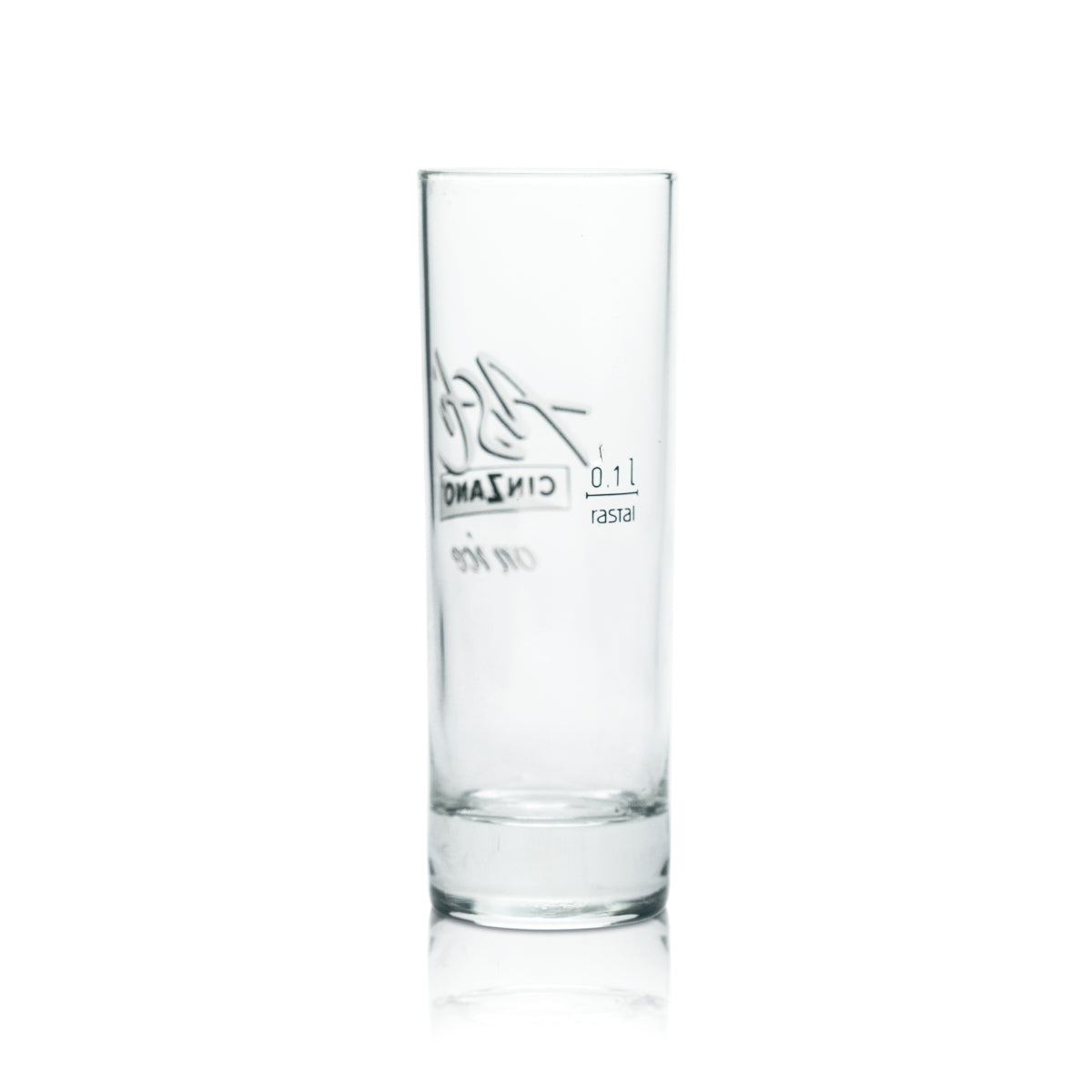6 bicchieri Asti Cinzano 0,1 l bicchieri long drink Stamper On Ice Spumante Sekt Secco – Vista 3