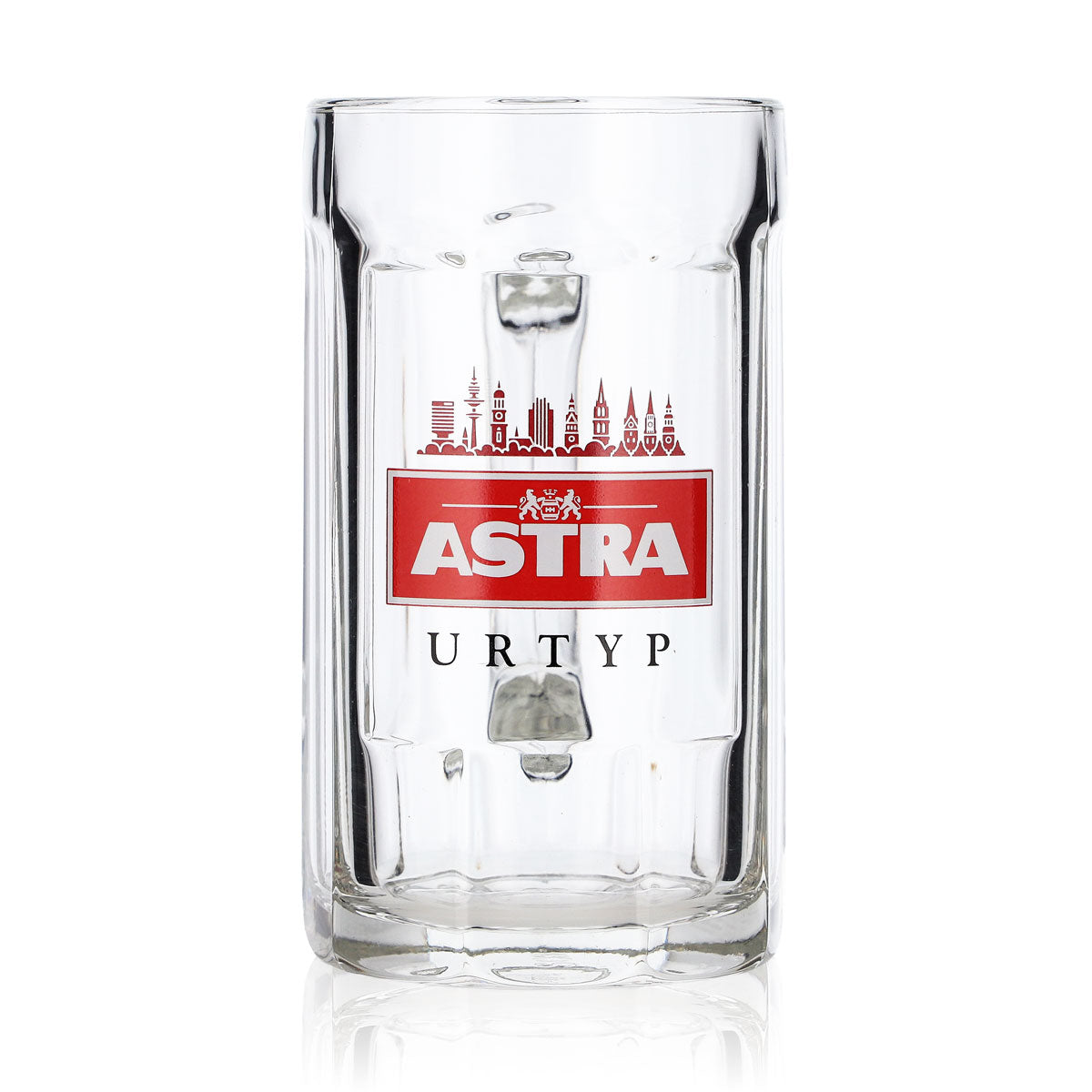 6 bicchieri da birra Astra 0,25 l boccale Kiez "Skyline Hamburg" Sahm Staufeneck – Vista 2