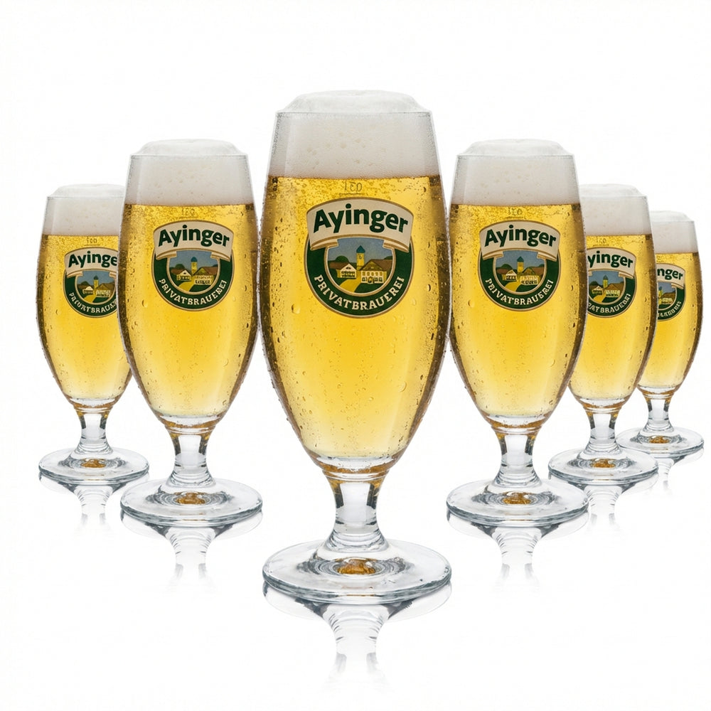 6 bicchieri da birra Ayinger 0,3 l Tulpe Ritzenhoff
