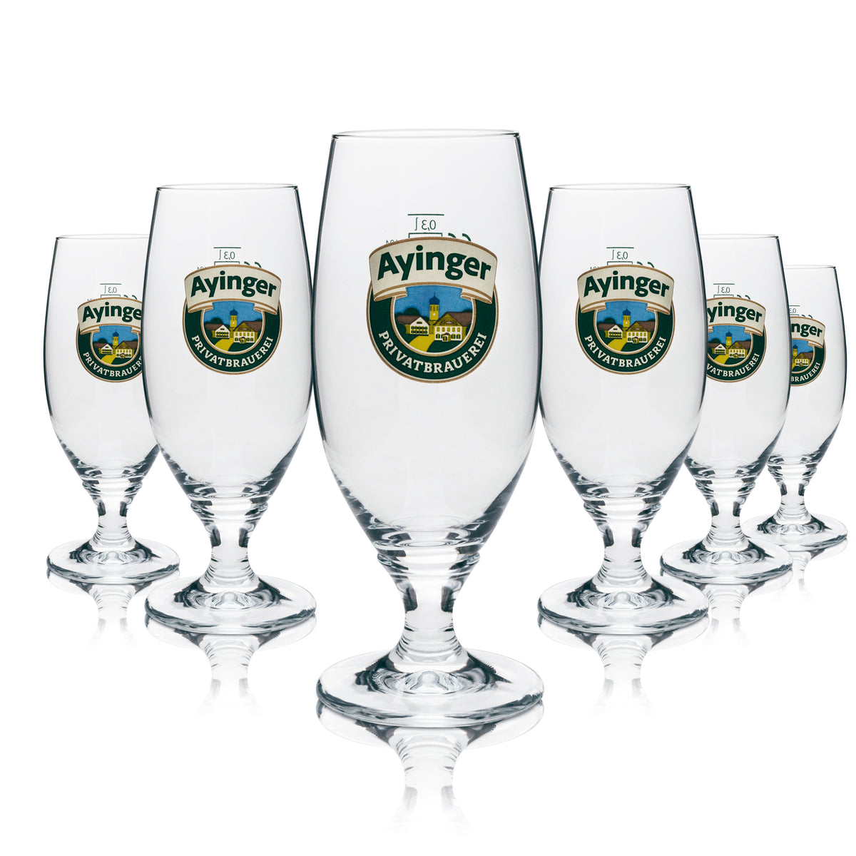 6 bicchieri da birra Ayinger 0,3 l Tulpe Ritzenhoff – Vista 4