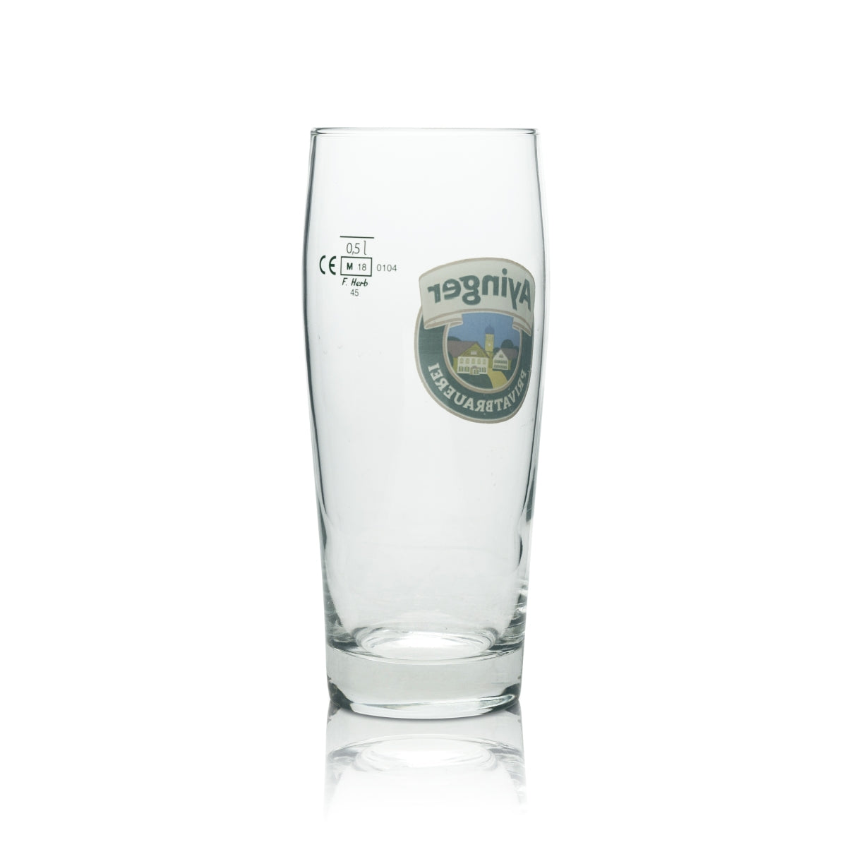 6 bicchieri da birra Ayinger da 0,5 l Birrificio privato Willi Bicchieri Pils Beer Helles – Vista 4