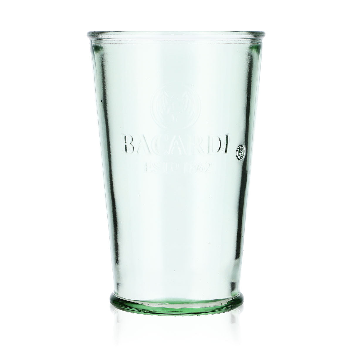 6 bicchieri da rum Bacardi Bicchieri da rum Bicchieri da cocktail Mojito  verde a forma di V – Vista 2